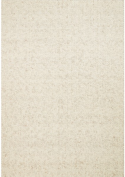 Efi Ivory %100 El Dokuma Yün ve Pamuk ile Üretilen Örgü Detaylı Bohem Oturma Odası Salon Halısı