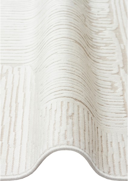 Aspendos 02 Beıge, %100 Viskon ile Üretilmiş Parlaklııyla Her Dekora Uyum Sağlayan Salon Halısı