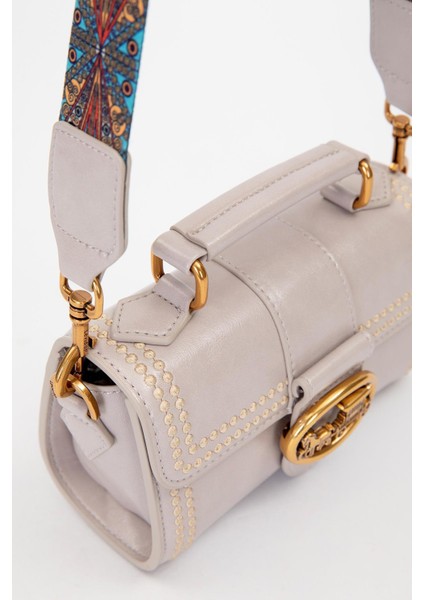 Premium Benek Detay Gri Omuz Çantası - 930429 fırsatları