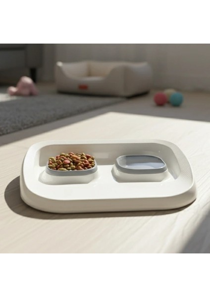 Ieg® Mikopet Gri 2'si 1 Arada Mama ve Su Kabı fırsatları