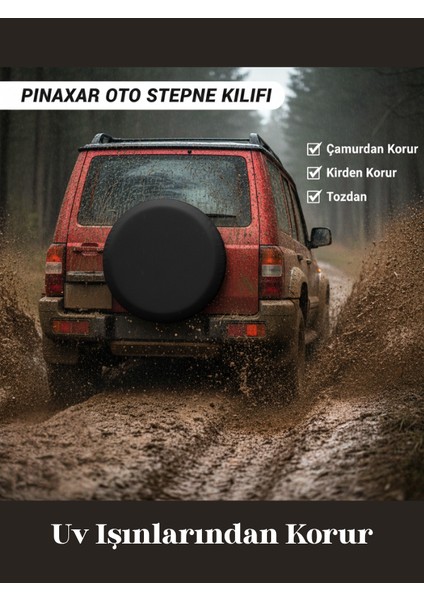 Honda Civic 5 Kapı Ov 2004 Uyumlu Araç,araba,oto Stepne Kılıfı 15-16 Inç