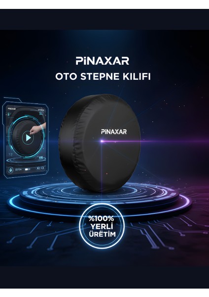 Honda Civic 5 Kapı Ov 2004 Uyumlu Araç,araba,oto Stepne Kılıfı 15-16 Inç