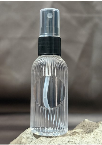 25 Adet 50 ML DNZ21 Dezenfektan Kolonya Parfüm Hediyelik Nikah Nişan Düğün İçin Boş Plastik Şişe