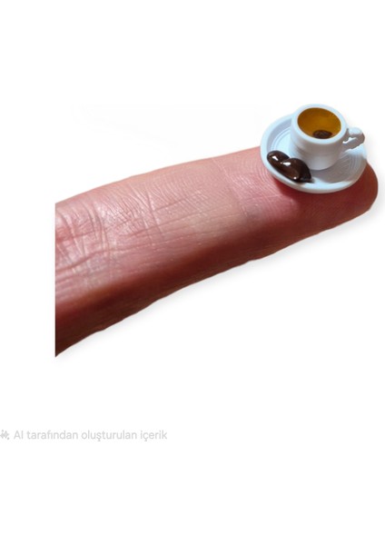 Minyatür 2 Adet Kahve Fincanı Telefon Süsü indirimleri