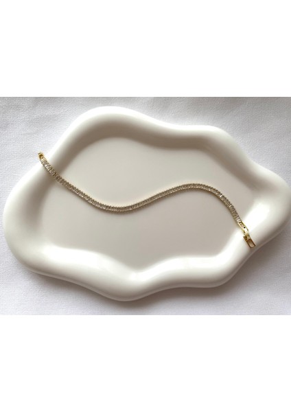 Alpjewel 316L Xupıng Baget Taşlı Bileklik Kararmaz Çelik modelleri