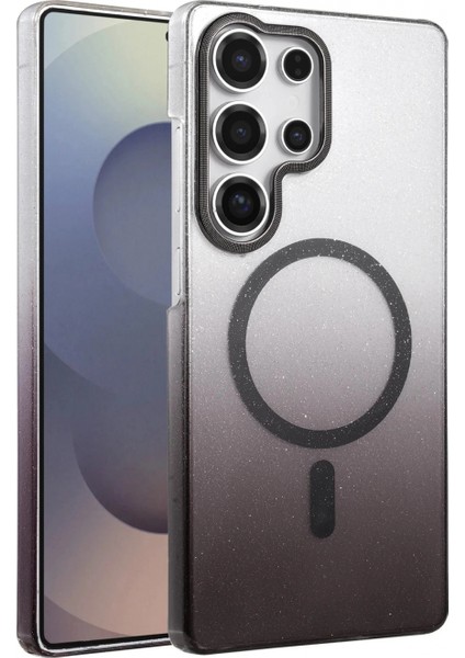 Ieg Samsung Galaxy S25 Ultra Glossy Magsafe Kapak - Siyah