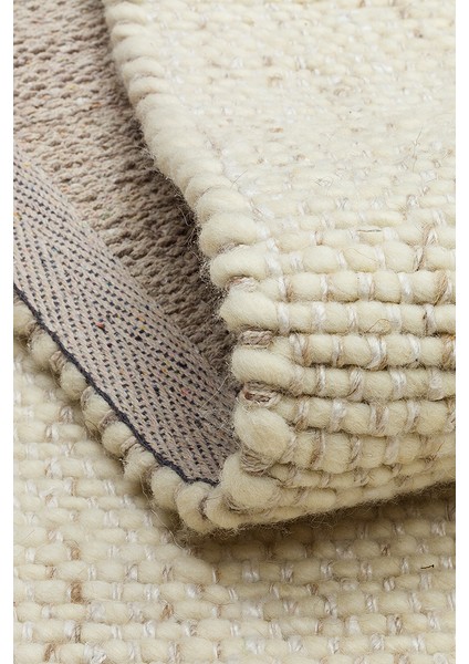 Havana Ivory El Dokuma Teknikleri ile Üretilmiş %100 Doğal Yün Kullanılan Örgü Dokulu Salon Halısı modelleri