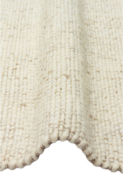 Havana Ivory El Dokuma Teknikleri ile Üretilmiş %100 Doğal Yün Kullanılan Örgü Dokulu Salon Halısı indirimleri