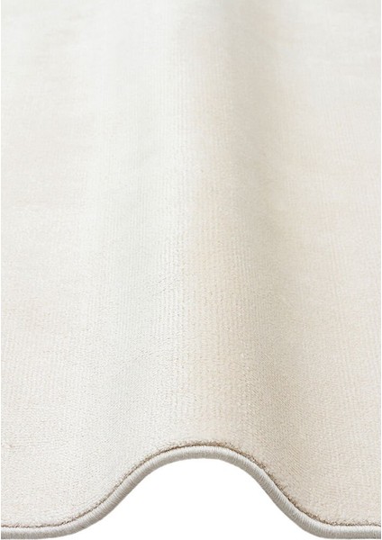 Porto Cream, %100 Viskon Kullanılarak Üretilmiş, Modern Tasarımlı Sade ve Şık Salon Halısı