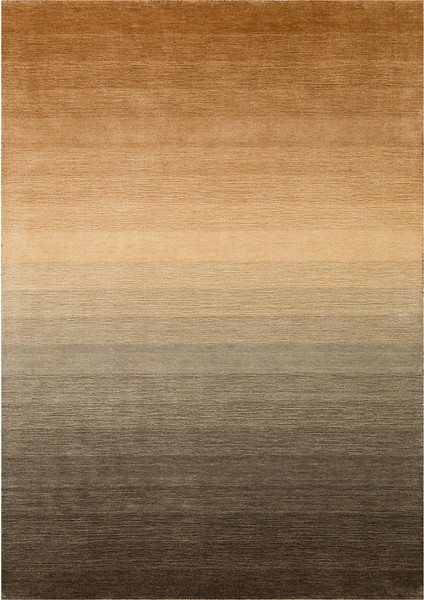 Odesa Ash Brown, Modern Çizgilere Sahip Renk Geçişli %100 Saf Yün ile Üretilen Salon Halısı