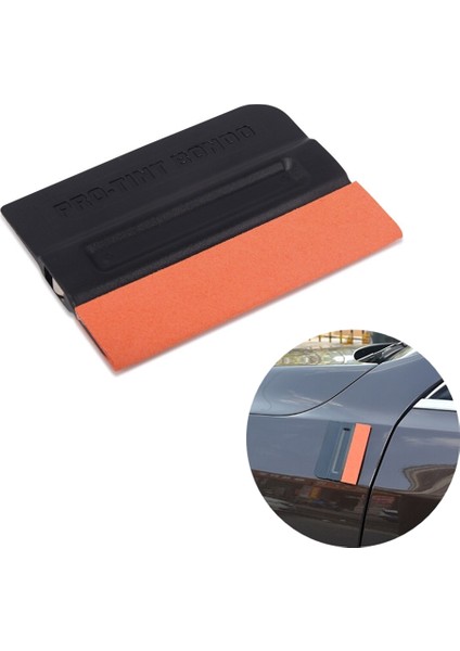 Pro Tint Bondo Süet Keçeli Mıknatıslı Ragle Folyo Cam Filmi Çekme Aparatı Siyah ONF161