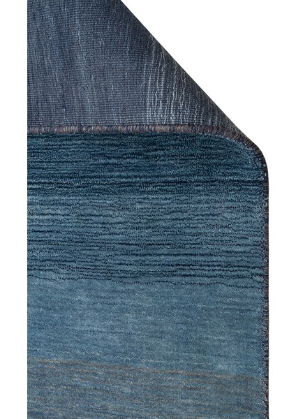 Odesa Navy Grey, Modern Çizgilere Sahip Renk Geçişli %100 Saf Yün ile Üretilen Salon Halısı fiyatları