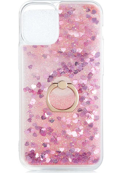 iPhone 12 Mini Uyumlu Brvh Milce Kapak-Pembe