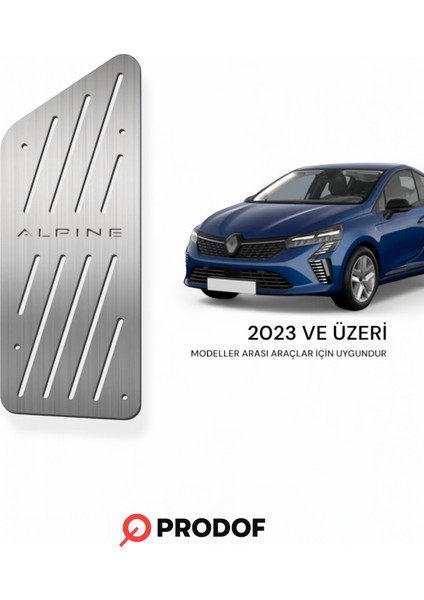 Renault Clio 5 Alpine Ayak Dinlendirme Pedalı 2023 ve Üzeri