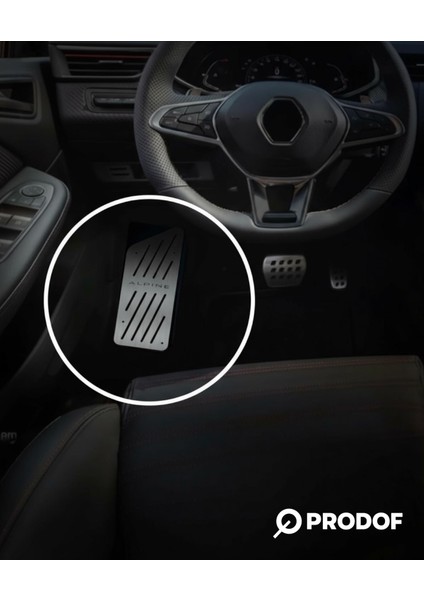 Renault Clio 5 Alpine Ayak Dinlendirme Pedalı 2023 ve Üzeri modelleri