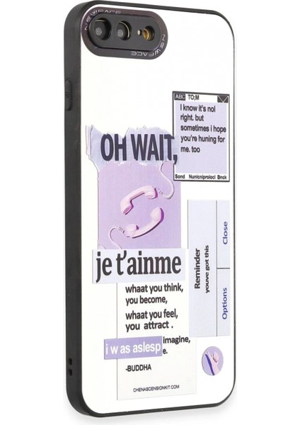 Ieg iPhone 7 Plus Kılıf Mirror Desenli Kapak - Mirror - 4