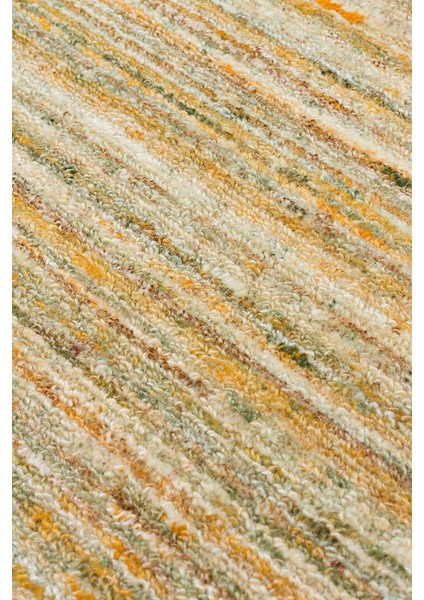 Mutli Loop Lime El Dokuma, Yün ve Viskonun Doğal Uyumuyla Üretilmiş, Salon Oturma Odası Halısı fırsatları