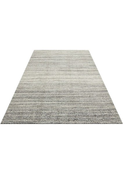 Mutli Loop Grey El Dokuma, Yün ve Viskonun Doğal Uyumuyla Üretilmiş, Salon Oturma Odası Halısı