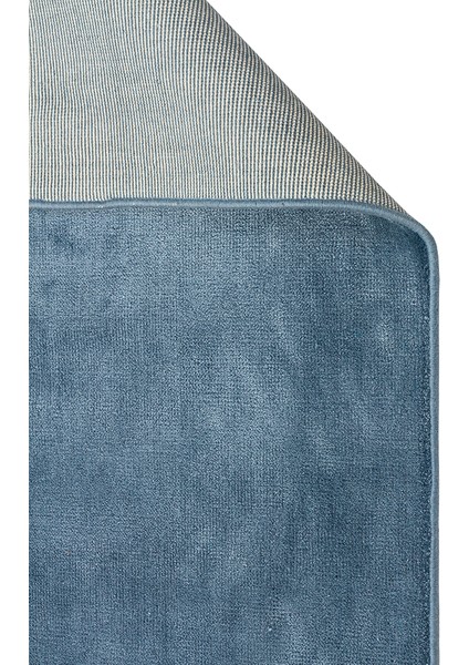 Porto Navy Blue, %100 Viskon Kullanılarak Üretilmiş, Modern Tasarımlı Sade ve Şık Salon Halısı fiyatları