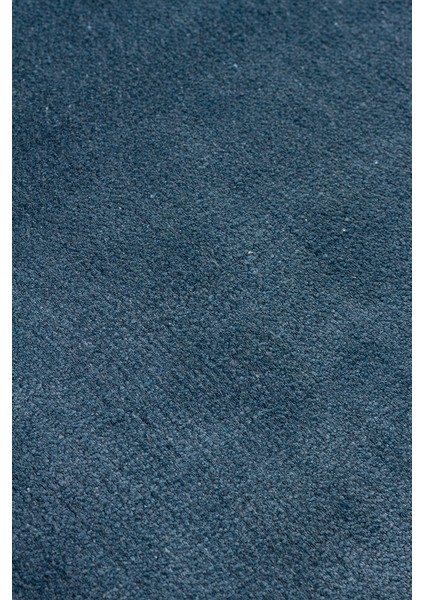 Porto Navy Blue, %100 Viskon Kullanılarak Üretilmiş, Modern Tasarımlı Sade ve Şık Salon Halısı indirimleri