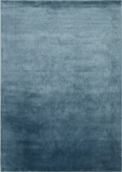 Porto Navy Blue, %100 Viskon Kullanılarak Üretilmiş, Modern Tasarımlı Sade ve Şık Salon Halısı