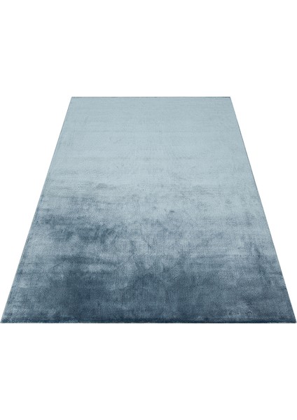 Porto Navy Blue, %100 Viskon Kullanılarak Üretilmiş, Modern Tasarımlı Sade ve Şık Salon Halısı