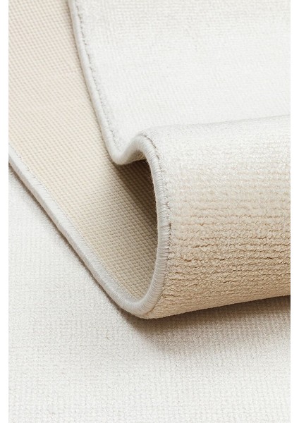 Porto Cream, %100 Viskon Kullanılarak Üretilmiş, Modern Tasarımlı Sade ve Şık Salon Halısı modelleri