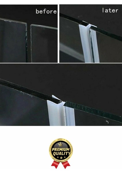 Çok Amaçlı Su Soğuk Geçirmez Kapı Pencere Cam Duşakabin Yalıtım Silikon Kenar Koruyucu 1.2 cm x 1 mt indirimleri