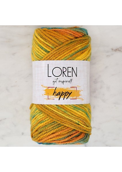 Loren Happy Ebruli El Örgü Ipi - RH005 - 34290