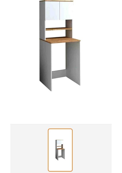 Çamaşır Makinesi Dolabı Çift Kapaklıbeyaz/atlantik çam fiyatları