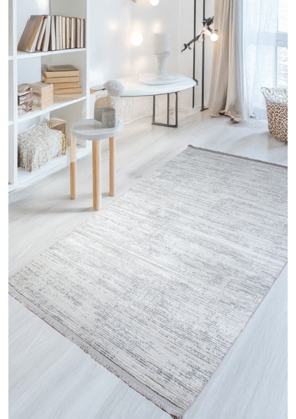 Krem Gri Modern Doğal Taban Saçaklı Özel Ölçü Salon Koridor Mutfak Çocuk Oturma Odası Halısı Yolluk fiyatları