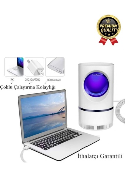 Premium Kimyasalsız Sessiz Şarjlı Uv 6 Işıklı Elektrikli Haşere Böcek Sinek Kovucu Öldürücü Lamba modelleri