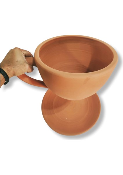 Fincan Şekilli Toprak Saksı modelleri