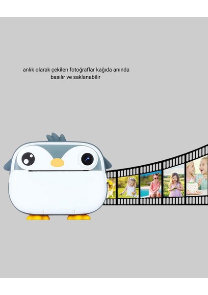 Mini Çocuk Kamera Anında Baskı Özellikli Hd Video Termal Yazıcılı fiyatları