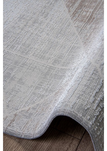 Krem Bej Modern Doğal Taban Saçaklı Özel Ölçü Salon Koridor Mutfak Çocuk Oturma Odası Halısı Yolluk