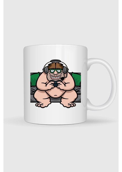 Ani Saldırı Garry 'nin Mod Gamer Tişört Baskılı Kupa Bardak