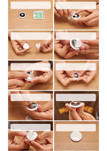 Brvh Airtag Yüzey Koruyucu-Renksiz indirimleri