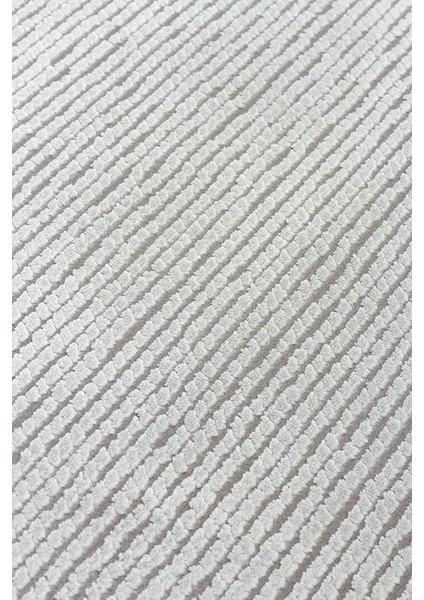 Athena Plaın Grey Sık Dokuma Tekniği ile Üretilen Viskon Modern ve Sade Makine Halısı fırsatları
