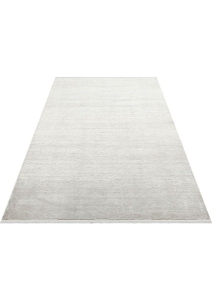 Athena Plaın Grey Sık Dokuma Tekniği ile Üretilen Viskon Modern ve Sade Makine Halısı