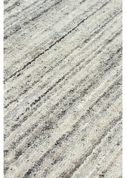 Mutli Loop Grey El Dokuma, Yün ve Viskonun Doğal Uyumuyla Üretilmiş, Salon Oturma Odası Halısı fırsatları