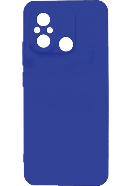 Xiaomi Redmi 12C Kılıf Brvh Biye Silikon-Mavi