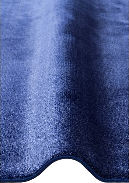 Porto Midnight Blue, %100 Viskon Kullanılarak Üretilmiş, Modern Tasarımlı Sade ve Şık Salon Halısı