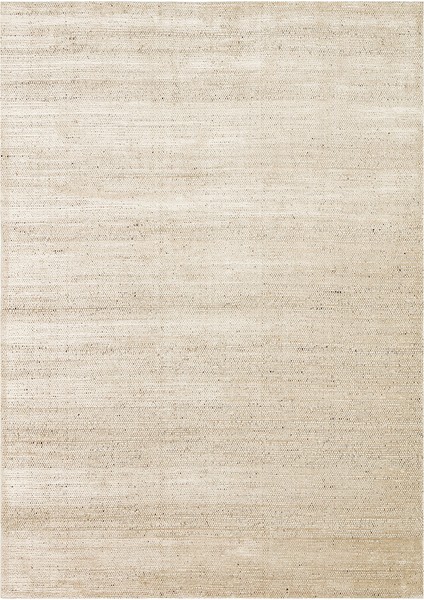 Toronto Beıge, %100 El Dokuma, Yün ve Viskon Karışımlı Country Tarzı Salon Oturma Odası Halısı