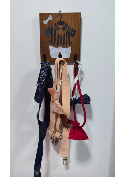 Ahşap Dekoratif Duvar Anahtarlık ,çocuk Giysi Takı, Aksesuar Askısı Erkek Elbisesi Beşiktaş Renkli Siyah Beyaz Desenli ,çoklu Kancalı Askı Çok Amaçlı Askılık modelleri