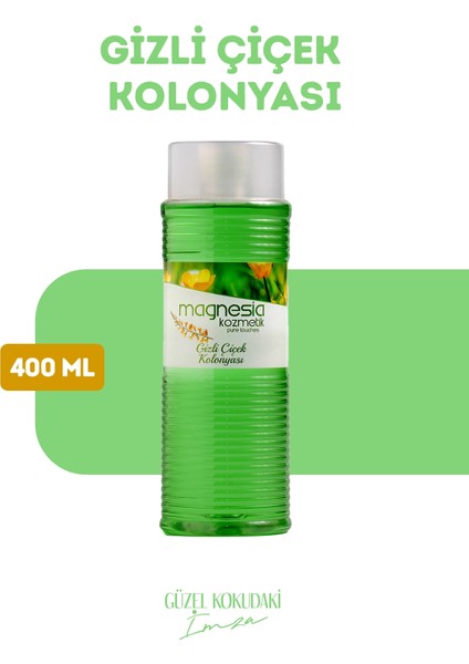 Magnesia Gizli Çiçek Kolonyası 400 Ml.