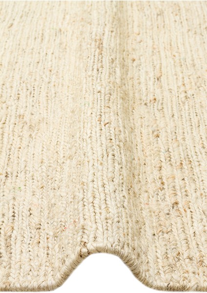 Giger Ivory, Jüt Kullanılarak El Örgüsü ile Üretilen Hasır Dokulu Jüt Halı indirimleri