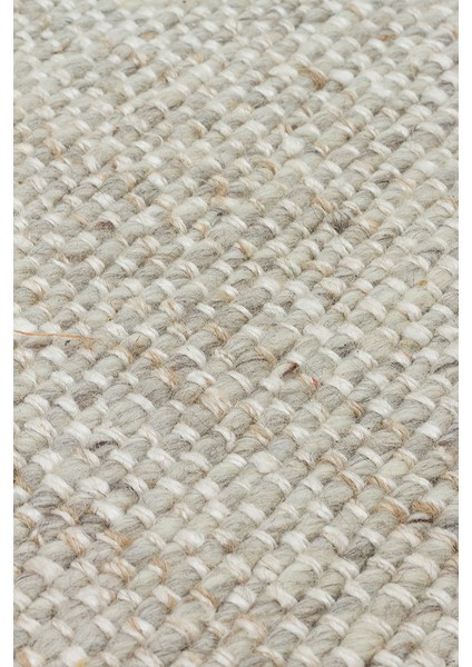 Havana Grey El Dokuma Teknikleri ile Üretilmiş %100 Doğal Yün Kullanılan Örgü Dokulu Salon Halısı fırsatları