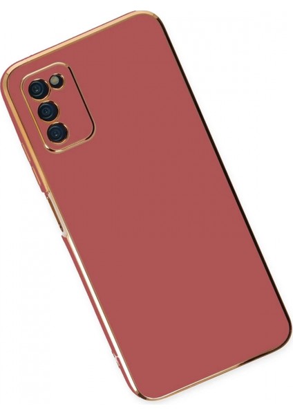 Samsung Galaxy A03S Kılıf Volet Silikon - Kırmızı modelleri