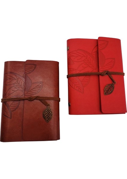 Küçük Boy Retro Deri Defter