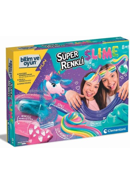 Bfs 64812 Süper Renkli Slime - Bilim ve Oyun +8 Yaş